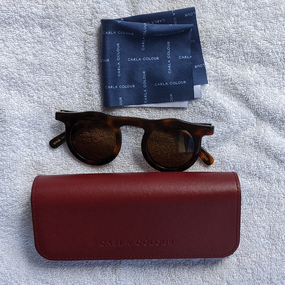 Carla colour Lind Sunglasses Tortoise Brown